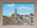 Delft - Markt met stadhuis, Ophalen of Verzenden, 1960 tot 1980, Ongelopen, Zuid-Holland