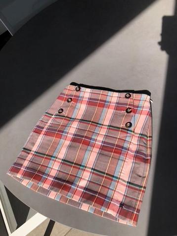 Roze/blauw Tommy Hilfiger rokje, maat 34 beschikbaar voor biedingen
