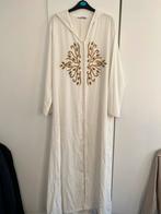 Gebroken witte Marokkaanse Jellaba- Arabic Dress, Maat 38/40 (M), Wit, Ophalen of Verzenden, Zo goed als nieuw