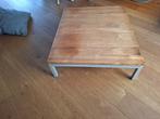 salontafel topform teakhout, Huis en Inrichting, Tafels | Salontafels, Ophalen, Gebruikt, 50 tot 100 cm, Massief hout