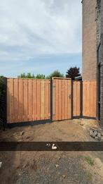 Douglas hout-beton schutting vanaf €115,- pm incl montage, Ophalen, 1 tot 2 meter, Minder dan 3 meter, Nieuw