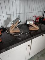 2x Verstelbare Lampen, Gebruikt, Ophalen of Verzenden, Minder dan 50 cm, Metaal