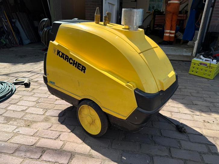 Karcher hogedrukspuit, Tuin en Terras, Hogedrukreinigers, Zo goed als nieuw, Elektrisch, Met regelbare waterdruk, Met autostop en -start