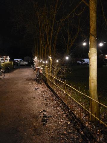 Prikkabel verhuur feestverlichting tent straat of tuinfeest  beschikbaar voor biedingen