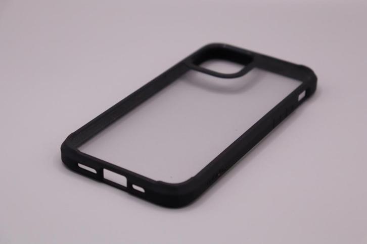 Spigen iPhone 12 backcover | Ultra Hybrid Hoesje Mat zwart, Telecommunicatie, Mobiele telefoons | Hoesjes en Frontjes | Apple iPhone
