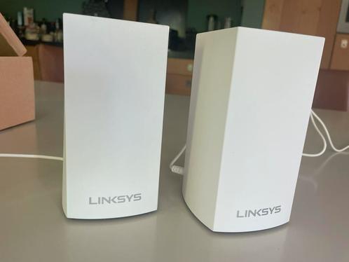 2 Linksys Mesh Wifi punten : overal sterk draadloos internet, Computers en Software, WiFi-versterkers, Zo goed als nieuw, Ophalen of Verzenden