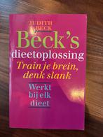 Beck's Dieetoplossing - Judith Beck, Ophalen of Verzenden, Gelezen, Dieet en Voeding