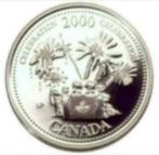Canada - 25 cents 2000 - Celebration - Uncirculated, Postzegels en Munten, Munten | Amerika, Losse munt, Verzenden, Noord-Amerika