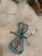 Gablonzer vlinder kerst ornament, Diversen, Kerst, T, Ophalen of Verzenden, Zo goed als nieuw, N