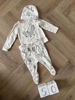 Als nieuw wit HEMA pyjama boxpakje mutsje 50 New Born Bamboo, Kinderen en Baby's, Babykleding | Maat 50, Ophalen of Verzenden