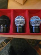 drie draadloze mic koppen 2 sm58 en een beta 58, Ophalen of Verzenden, Nieuw, Zangmicrofoon, Draadloos