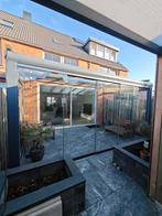 Moderne glazen serre met schuifwanden – zelf demonteren, Tuin en Terras, Overkappingen, Ophalen, Gebruikt, Serre