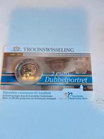 Euro muntstuk BU Kwaliteit 2013 troonwisseling, Ophalen of Verzenden, Koningin Beatrix, Euro's