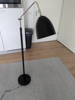 Staande lamp zwart 'Alexander' Nordlux zwart vloerlamp 140cm, Ophalen, Zo goed als nieuw, Metaal, 100 tot 150 cm