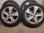 Renault Clio Lichtmetalen Velgen 16inch met winterbanden., Ophalen, Gebruikt, 16 inch, Banden en Velgen