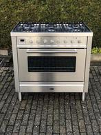 Luxe Boretti Gasfornuis met 300  grade oven, Witgoed en Apparatuur, Fornuizen, Ophalen, 60 cm of meer, 4 kookzones, Zo goed als nieuw