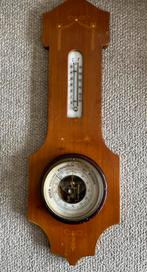 Barometer met Thermometer oudje zolderfonds, Audio, Tv en Foto, Weerstations en Barometers, Gebruikt, Ophalen of Verzenden, Barometer