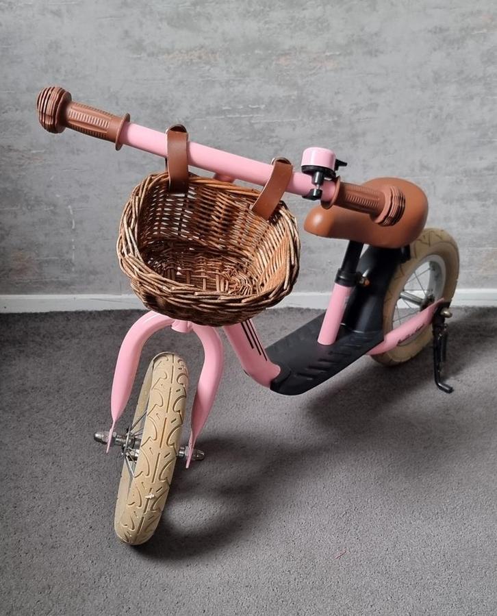 Loopfiets roze Bandits & Angels, schattig met stijvolle look, Fietsen en Brommers, Fietsen | Kinderfietsjes, Zo goed als nieuw