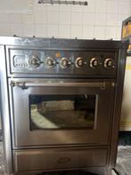 Boretti Gasfornuis met Oven en 4 Kookzones, Witgoed en Apparatuur, Fornuizen, Gebruikt, Grill, Gas, 85 tot 90 cm