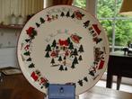 Masons mason christmas village schaal kerst kertservies, Ophalen of Verzenden, Wedgwood, Aardewerk, Schaal of Schalen