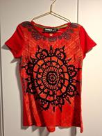 Desigual feestelijke top M, Kleding | Dames, Tops, Maat 38/40 (M), Zwart, Ophalen of Verzenden, Zo goed als nieuw