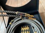 Dynavox Black Line luidsprekerkabels 2x 3 meter, Ophalen of Verzenden, Zo goed als nieuw, 2 tot 5 meter, Luidsprekerkabel