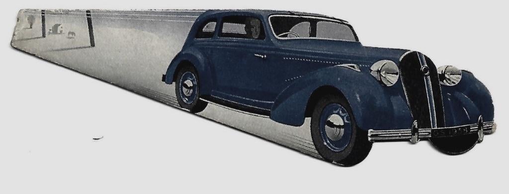 Hotchkiss reclame auto boeklegger, Ophalen of Verzenden, Zo goed als nieuw, Overige merken