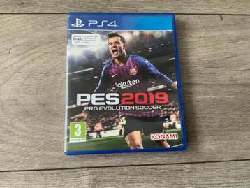Playstation 4 - PES 2019 PS4 Pro Evolution Soccer 19 beschikbaar voor biedingen