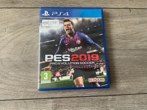 Playstation 4 - PES 2019 PS4 Pro Evolution Soccer 19, Spelcomputers en Games, Games | Sony PlayStation 4, Zo goed als nieuw, Sport