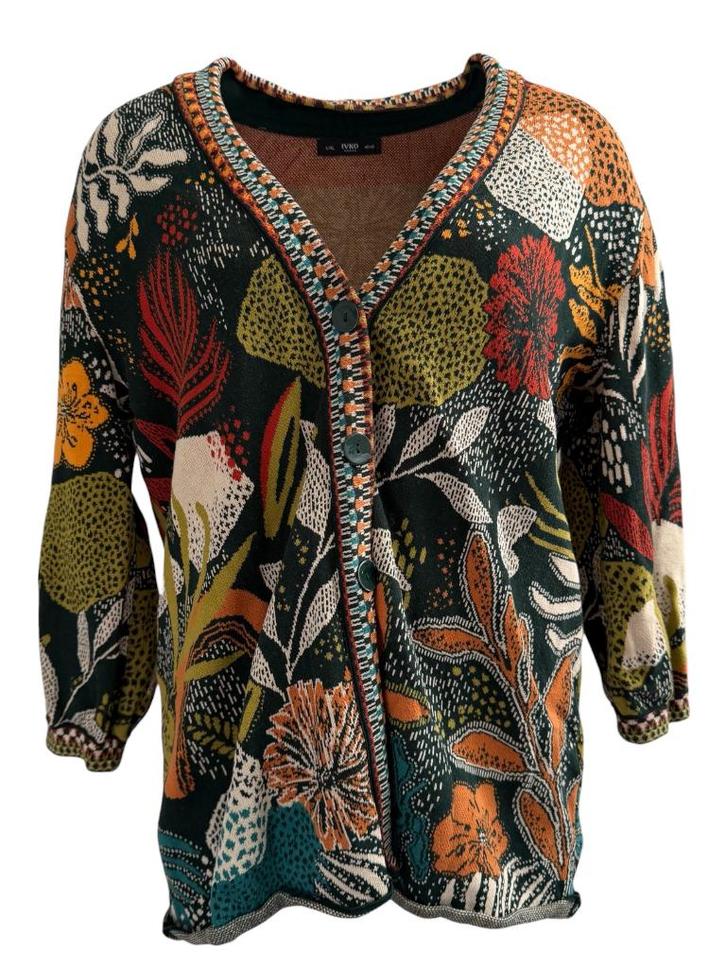 Ivko vest XL, Kleding | Dames, Truien en Vesten, Zo goed als nieuw, Maat 46/48 (XL) of groter, Zwart, Ophalen of Verzenden