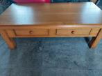 Eiken salontafel, Ophalen, Gebruikt, 100 tot 150 cm, Eikenhout