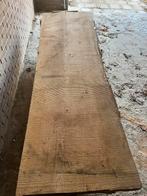 Eikenhouten Bladen - Riviertafel Project, Doe-het-zelf en Verbouw, Hout en Planken, Ophalen, 25 tot 50 mm, Eiken, Zo goed als nieuw