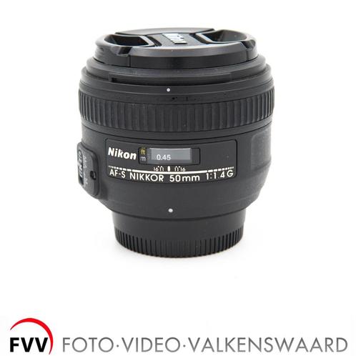 Nikon AF-S 50 mm F1.4 G, Audio, Tv en Foto, Fotografie | Lenzen en Objectieven, Zo goed als nieuw, Ophalen of Verzenden