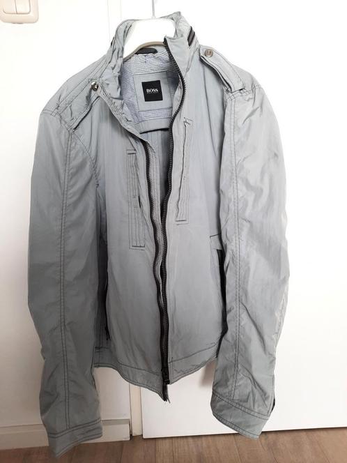 Hugo Boss Windbreaker/ Zomerjas grijs, maat M, Kleding | Heren, Jassen | Zomer, Nieuw, Grijs, Ophalen of Verzenden