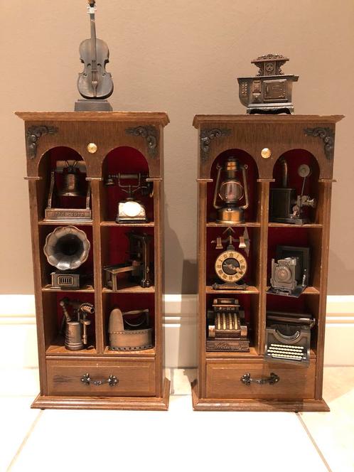2 x Letterbak miniaturen Play Me totaal 14 stuks 50 jaar oud, Verzamelen, Overige Verzamelen, Zo goed als nieuw, Ophalen of Verzenden
