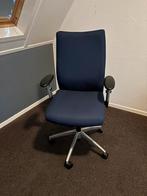 Bureaustoel blauw, Ophalen, Gebruikt, Blauw, Bureaustoel