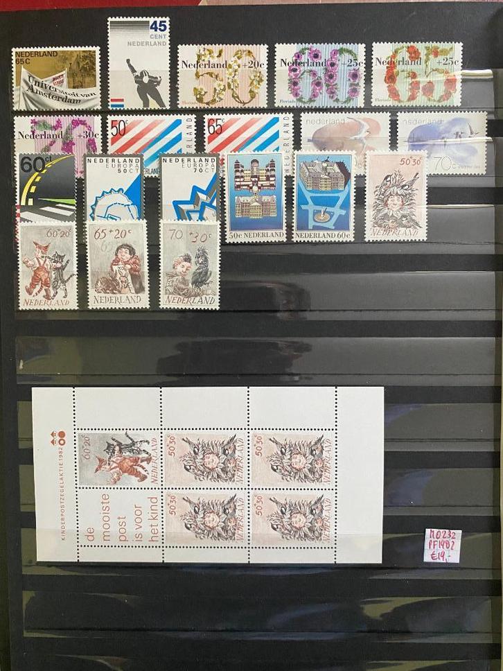 Nederland 1982 postzegels postfris compleet, Postzegels en Munten, Postzegels | Nederland, Postfris, Na 1940, Verzenden