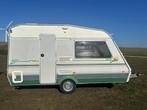 Caravan Delta 3900 EK, 675kg , 1997 met veel accessoires, Rondzit, Tot en met 2, Kachel, Delta