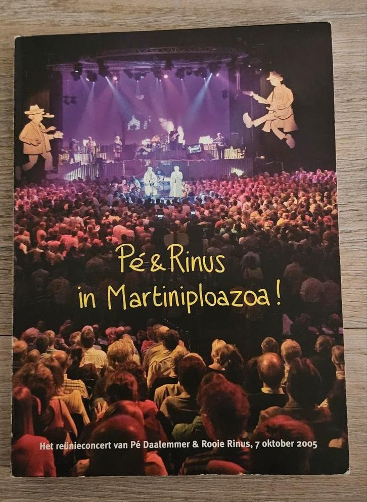 Pé & Rinus in Martiniplaza DVD, Cd's en Dvd's, Dvd's | Muziek en Concerten, Zo goed als nieuw, Muziek en Concerten, Alle leeftijden