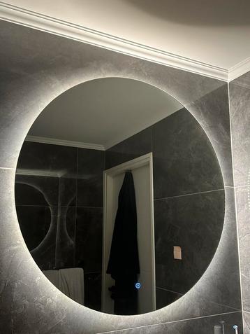 Ronde LED Badkamerspiegel 100cm beschikbaar voor biedingen