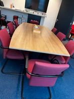 Eettafel 240 cm lang, Ophalen, 200 cm of meer, 50 tot 100 cm, Zo goed als nieuw