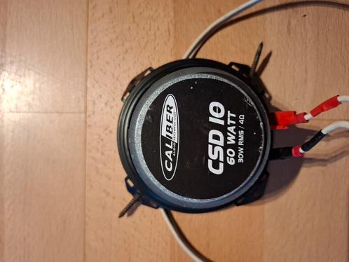 Caliber CSD 10 60W 2 st. autoradio speakers, 30W RMS / 4Ohm, Auto diversen, Autospeakers, Gebruikt, Ophalen of Verzenden