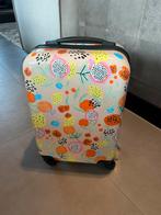 Handbagage gekleurde reiskoffer, Ophalen, 50 tot 60 cm, Hard kunststof, Slot