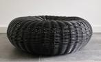 Hocker - Ottoman- Vintage Ikea design 1990s, Huis en Inrichting, Banken | Voetenbanken en Poefen, Ophalen, Rond, Minder dan 50 cm