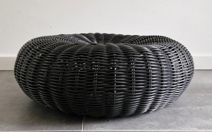 Hocker - Ottoman- Vintage Ikea design 1990s, Huis en Inrichting, Banken | Voetenbanken en Poefen, Zo goed als nieuw, Minder dan 50 cm