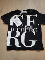 Nieuw zwart shirtje van Iceberg maat 68, Nieuw, Shirtje of Longsleeve, Jongetje, Iceberg