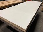 MDF Platen Wit Gegrond - 12/16mm - 1220x3050, Doe-het-zelf en Verbouw, Platen en Panelen, Ophalen, Nieuw, Hout, Minder dan 20 mm