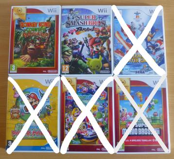 Wii games (35 stuks) en PS4 games (4 stuks) op 9 foto's beschikbaar voor biedingen