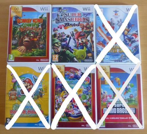 Wii games (35 stuks) en PS4 games (4 stuks) op 9 foto's, Spelcomputers en Games, Games | Nintendo Wii, Zo goed als nieuw, Ophalen