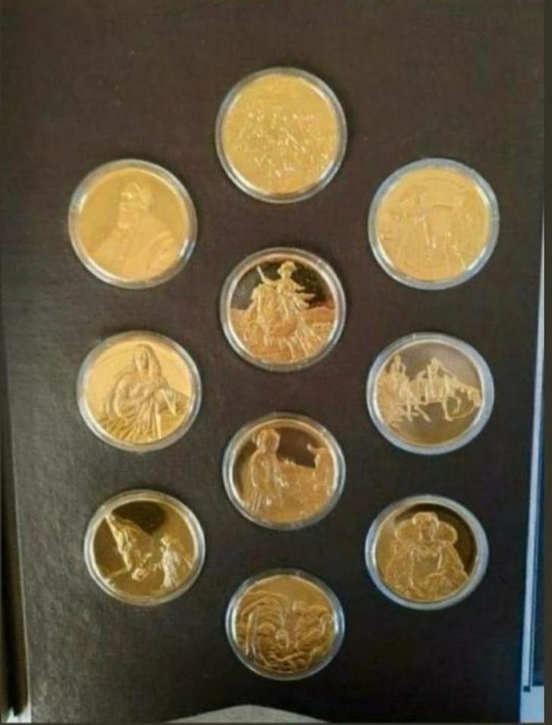 DIVERSE AANBOD MUNT EN PENNING ZILVER VERZILVERD VERGULGD, Verzenden, Overige landen, Overige waardes, Geboorte of Huwelijk